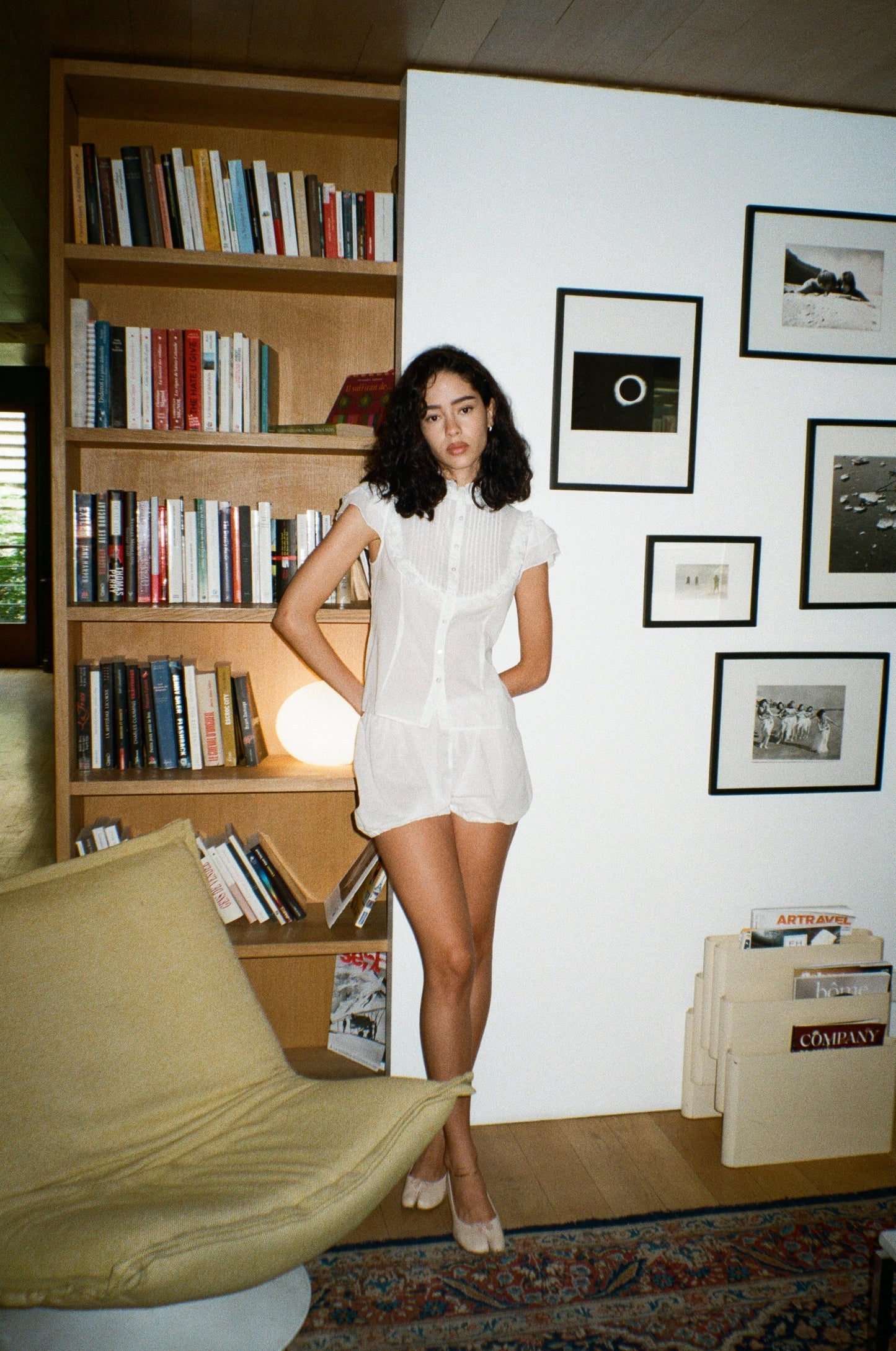 Tove blouse | White Cotton
