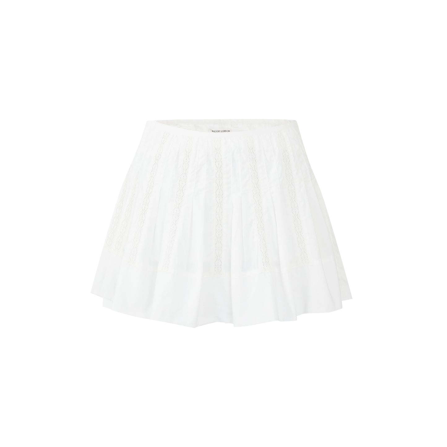 Diane Lace Skirt | White Cotton