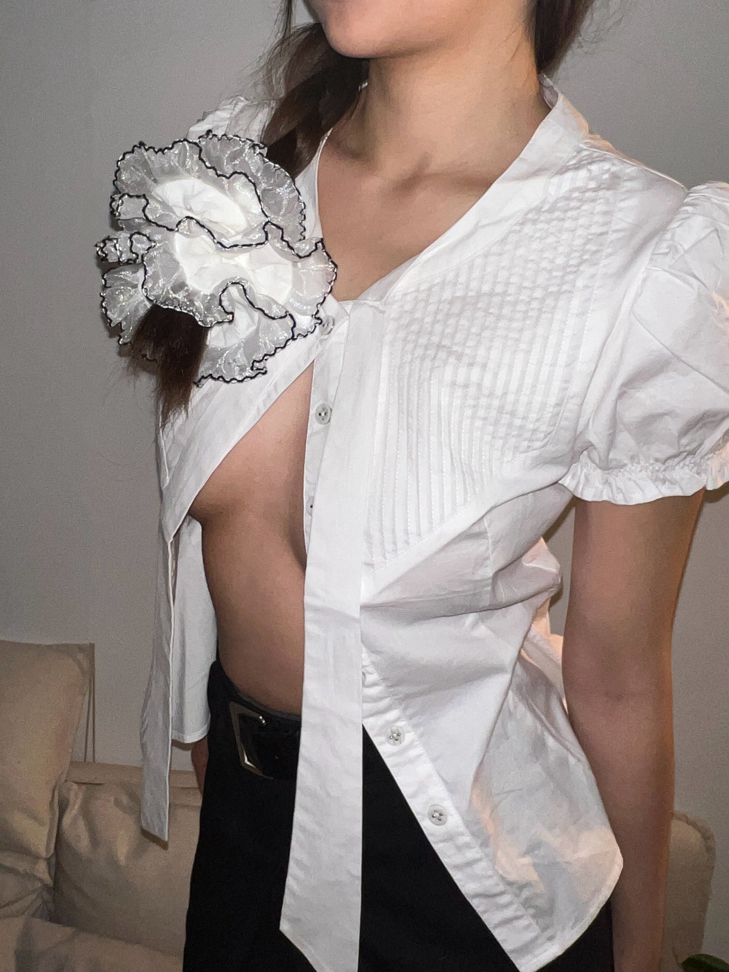 Angel Petal Scrunchie