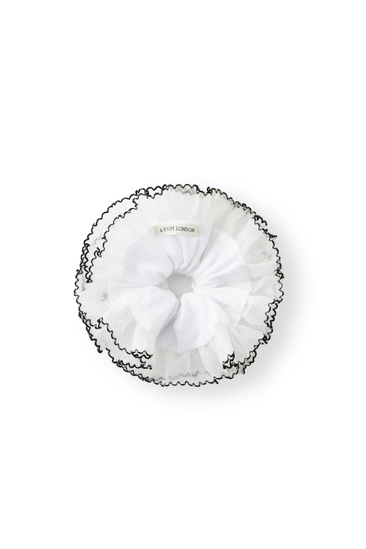 Angel Petal Scrunchie