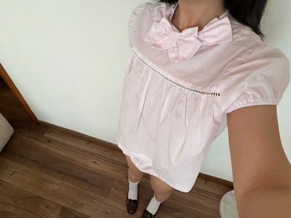 Momo Blouse | Barely Pink