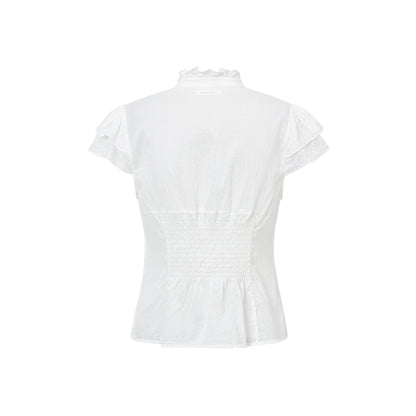 Tove blouse | Black Cotton
