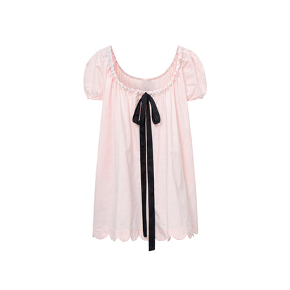 Hilma Dress | Rose Cotton Linen