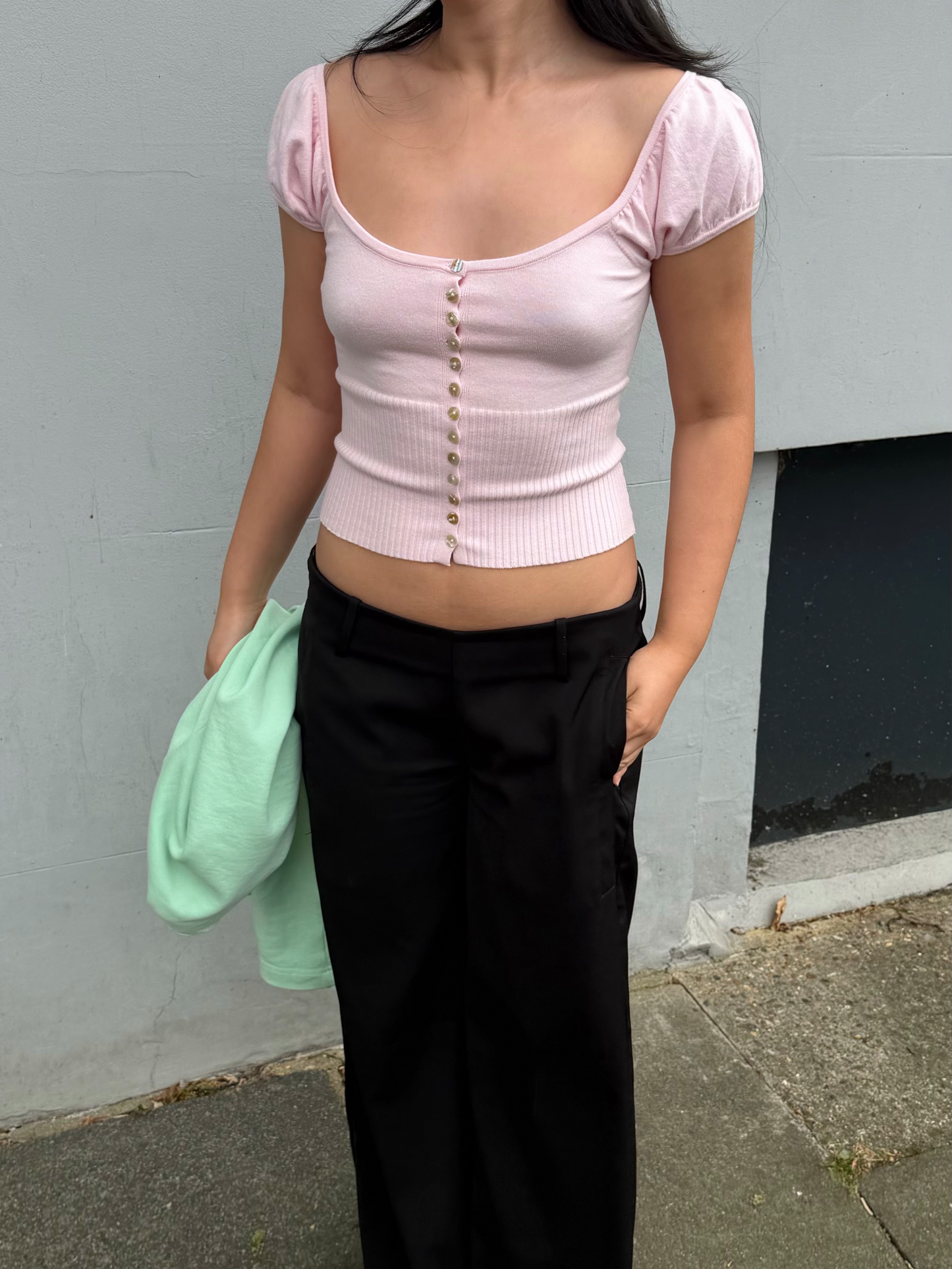 Lise Knit Top | Sakura Pink