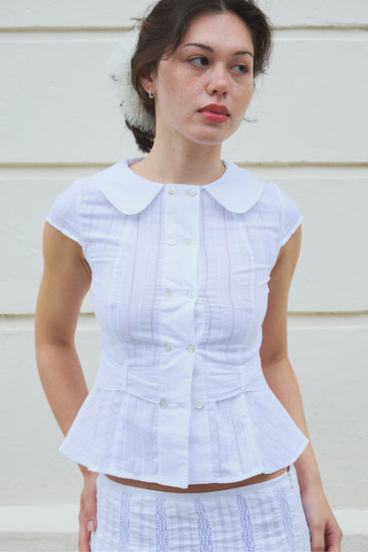 Virginia Blouse - White