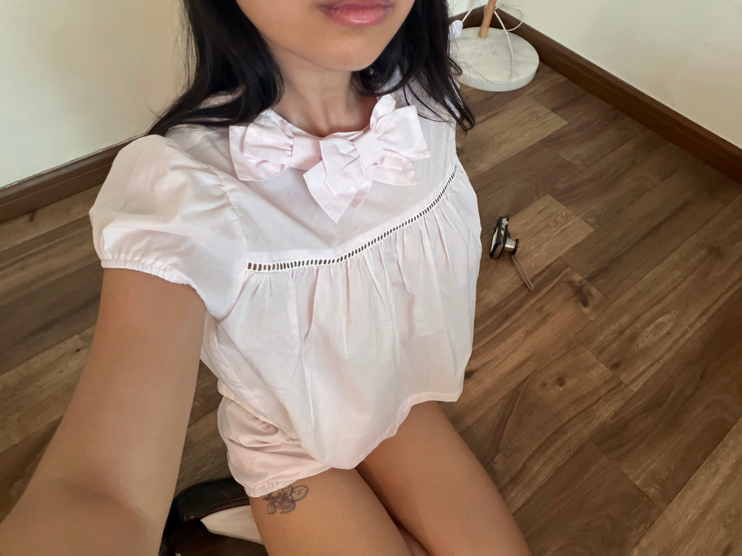 Momo Blouse | Barely Pink