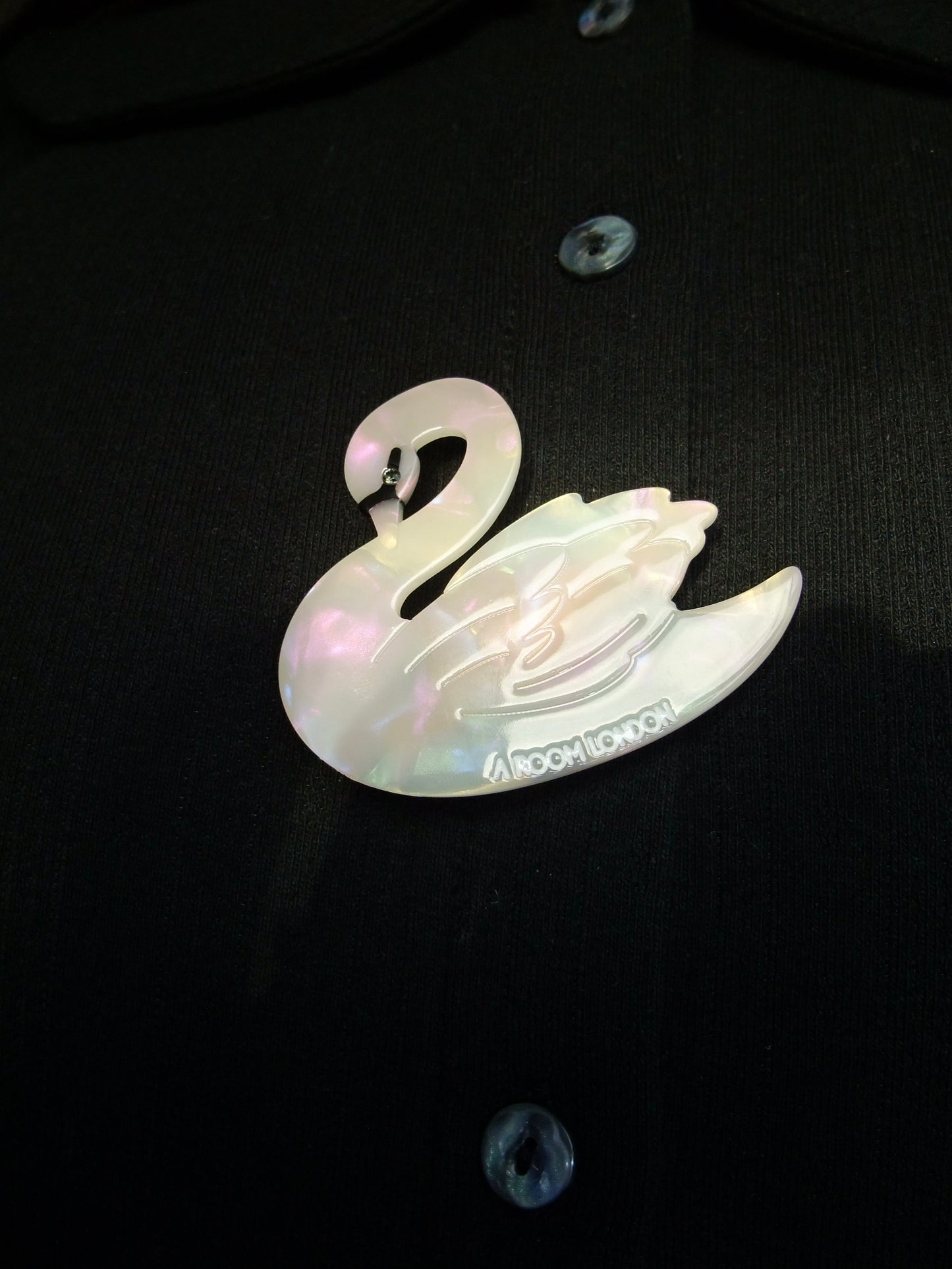Swan Hair Clip