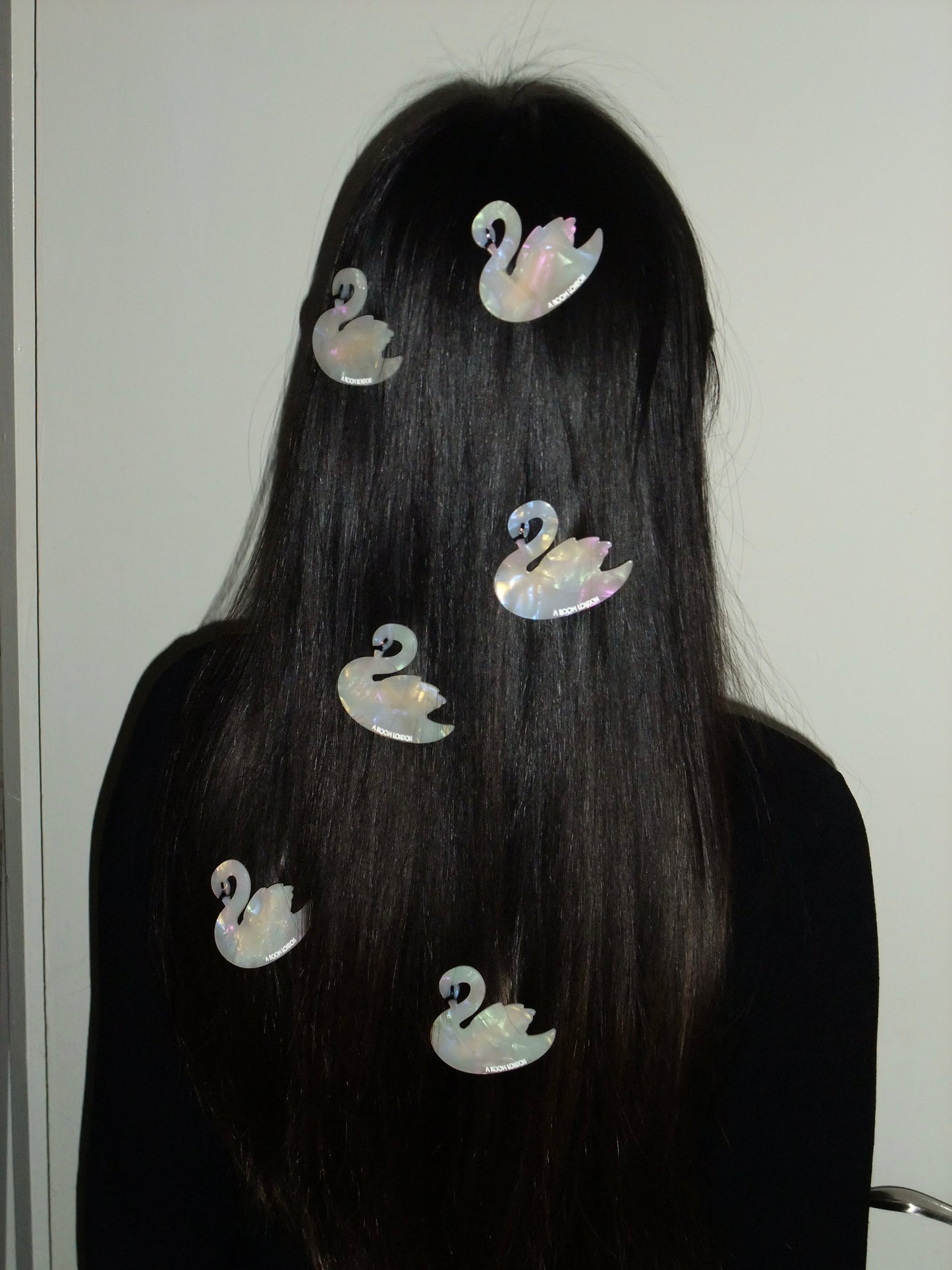 Swan Hair Clip