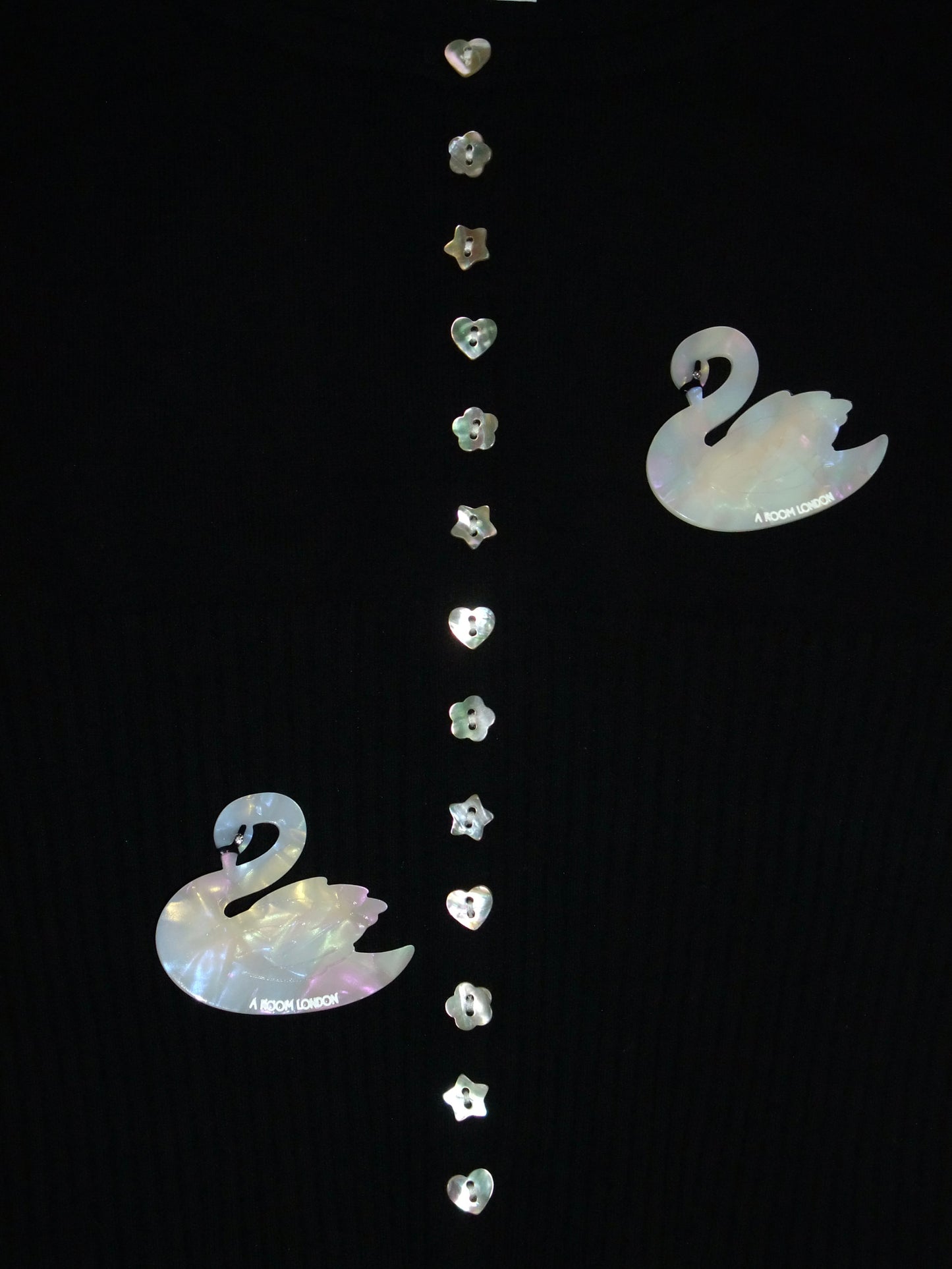 Swan Hair Clip