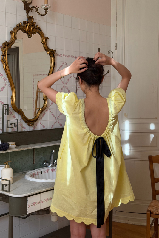 Hilma Dress | Yuzu Cotton Linen