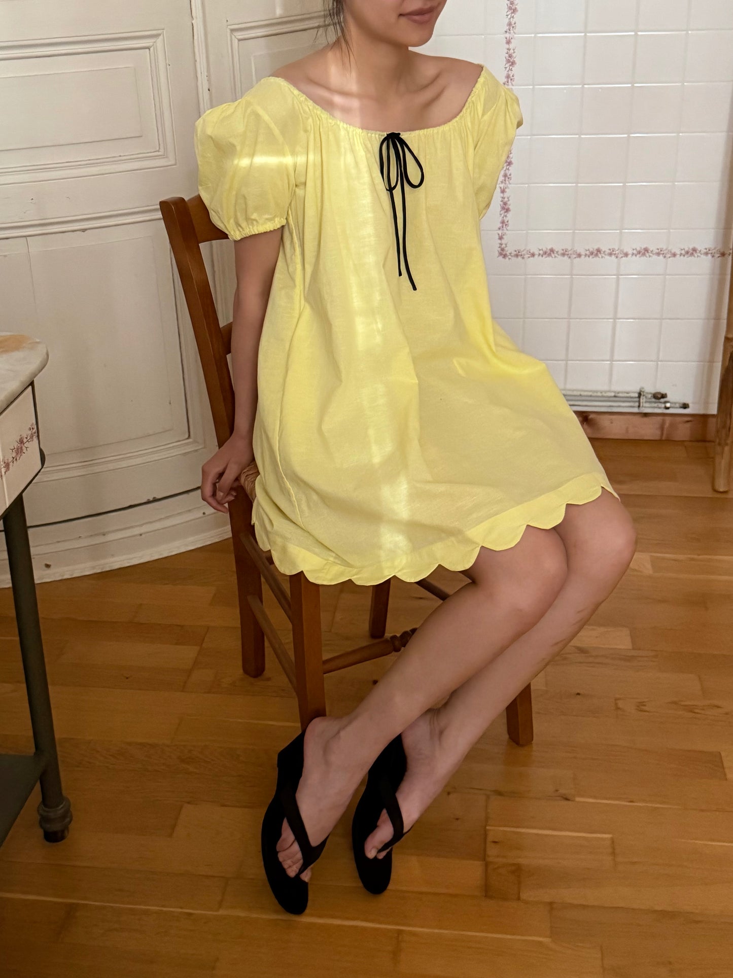Hilma Dress | Yuzu Cotton Linen