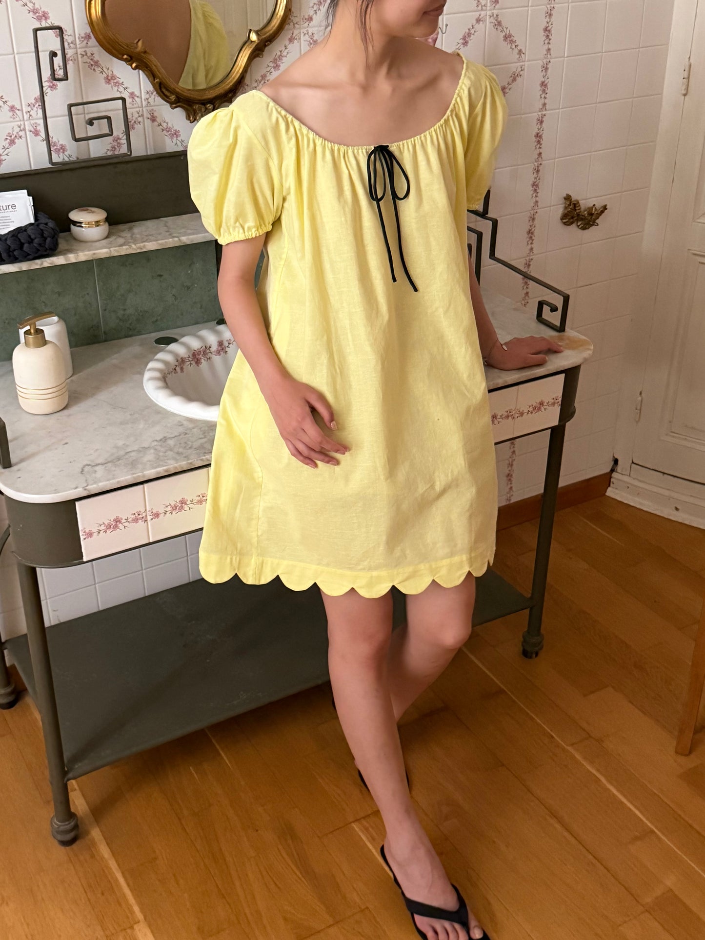 Hilma Dress | Yuzu Cotton Linen