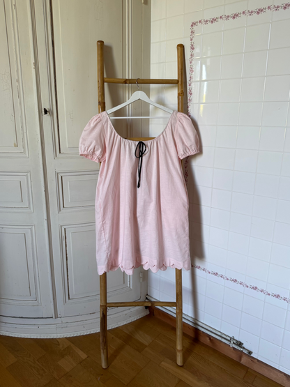 Hilma Dress | Rose Cotton Linen
