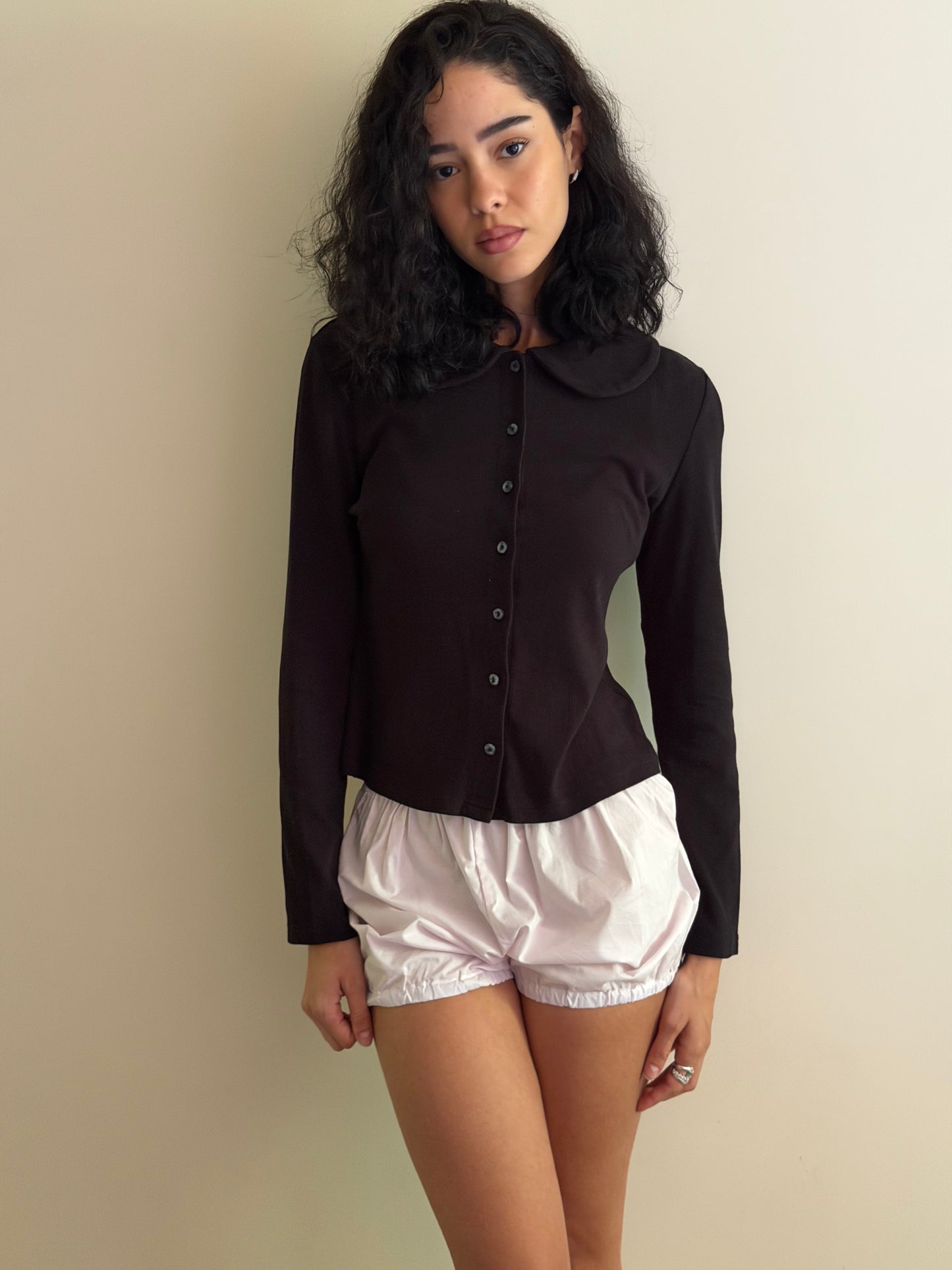 Alice Bloomers | White Cotton