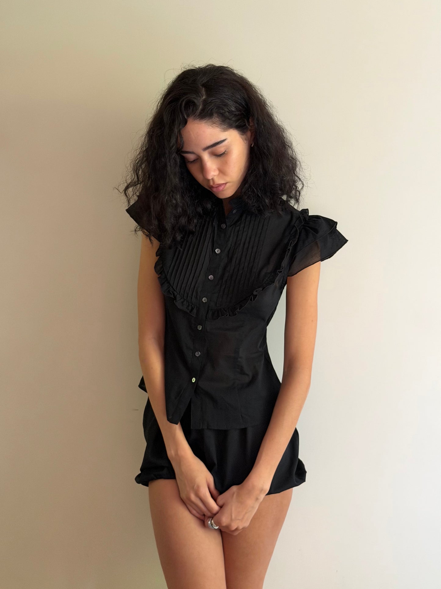 Alice Bloomers | Black Cotton