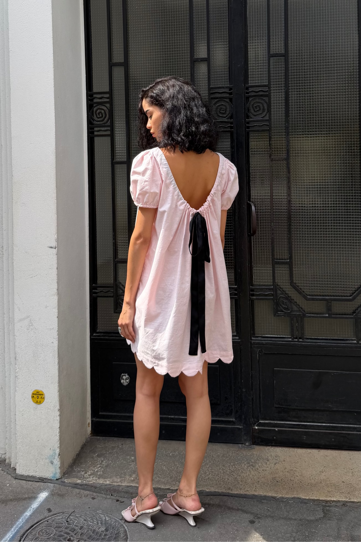 Hilma Dress | Rose Cotton Linen