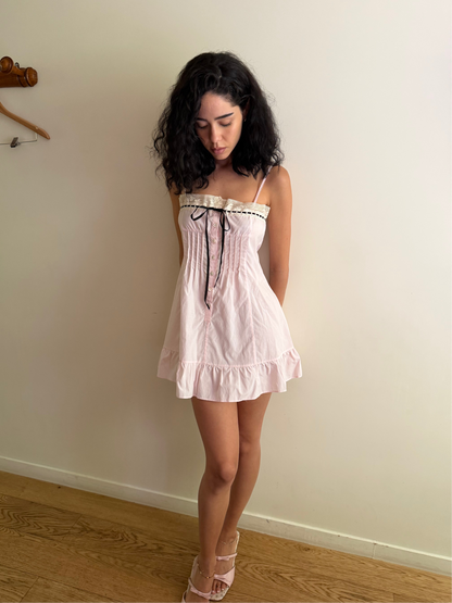 Minnie Slip Dress | White Cotton