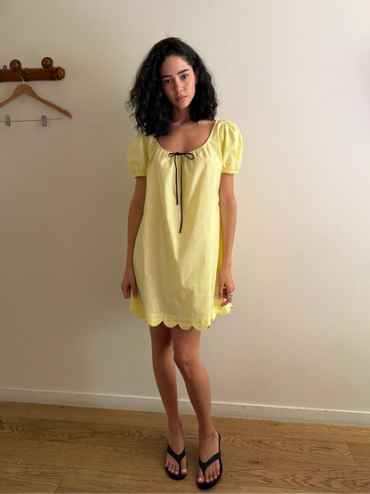 Hilma Dress | Yuzu Cotton Linen