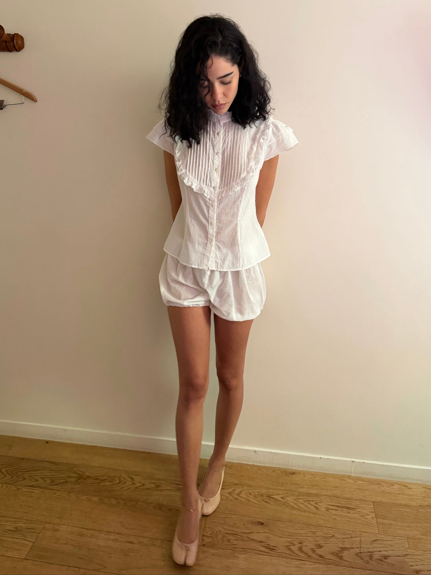Tove blouse | White Cotton