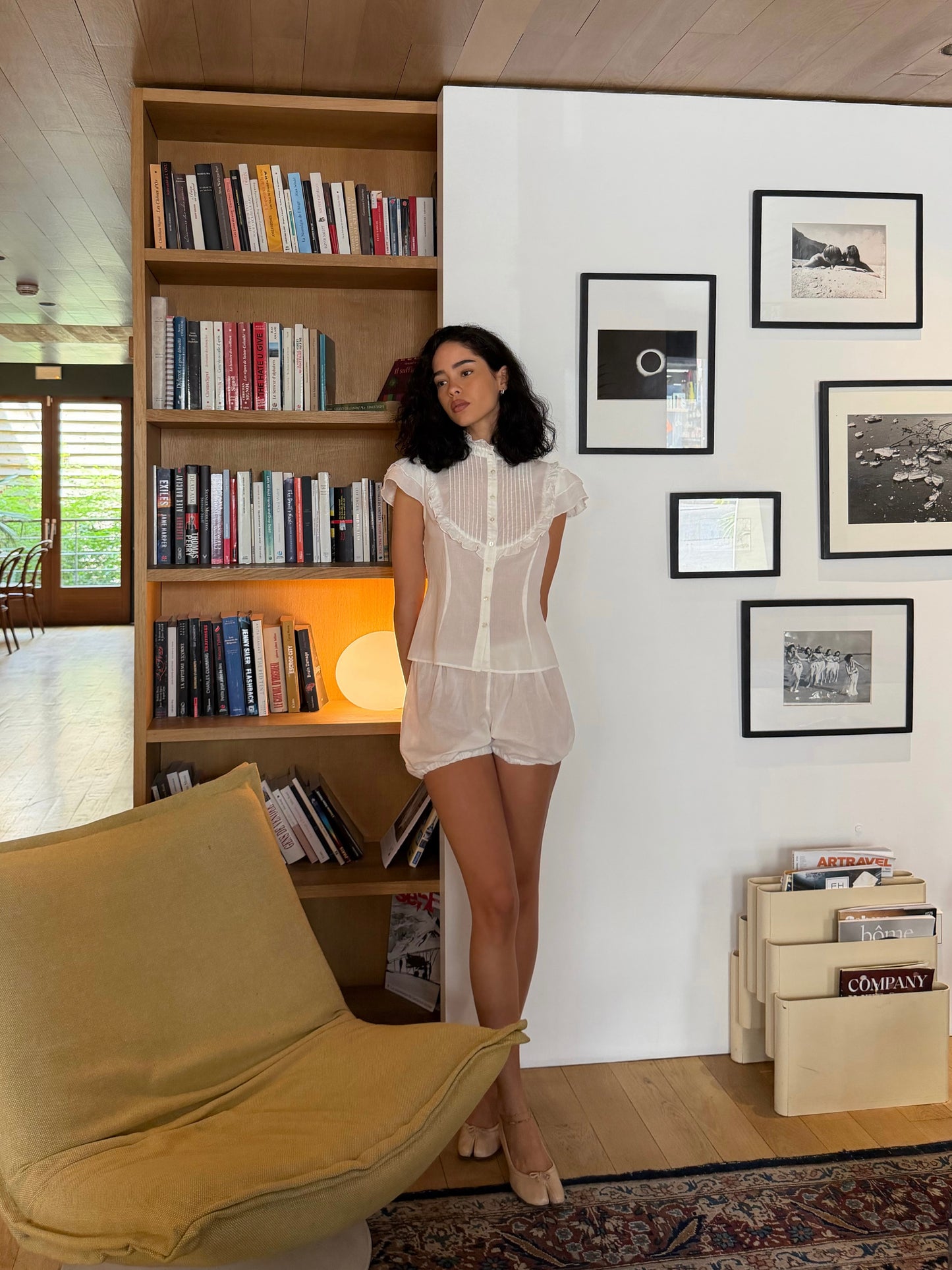 Tove blouse | White Cotton