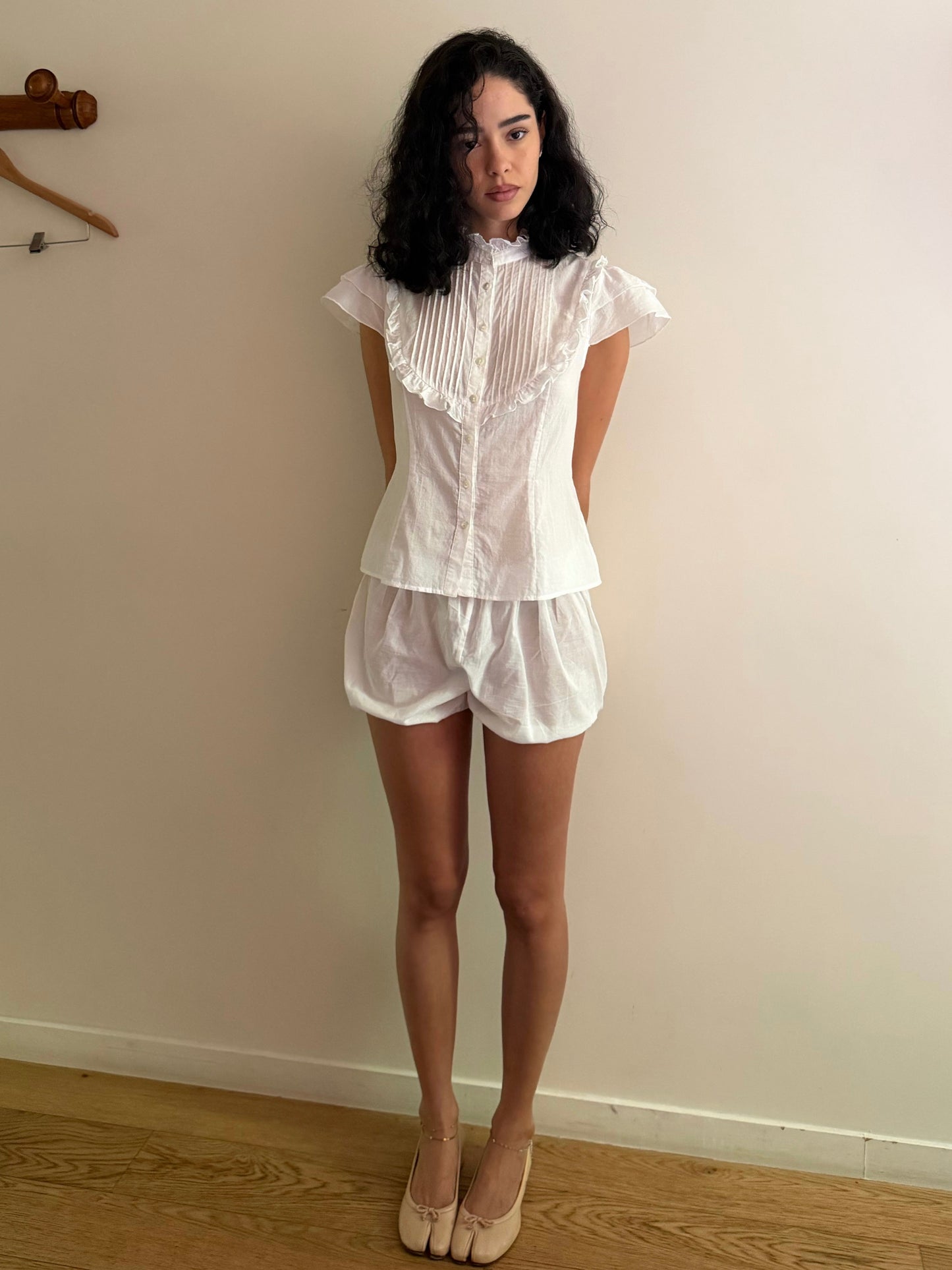 Tove blouse | White Cotton