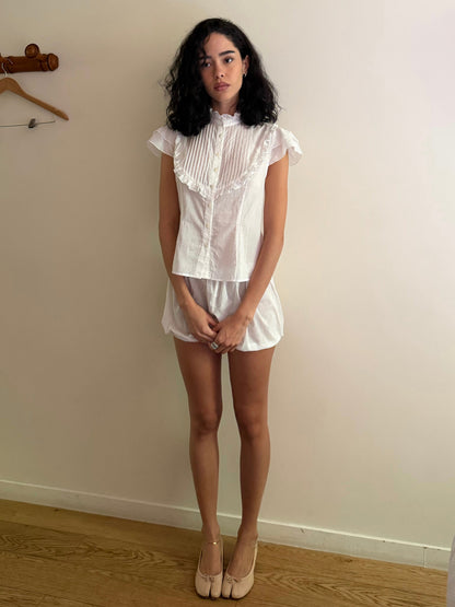 Tove blouse | White Cotton