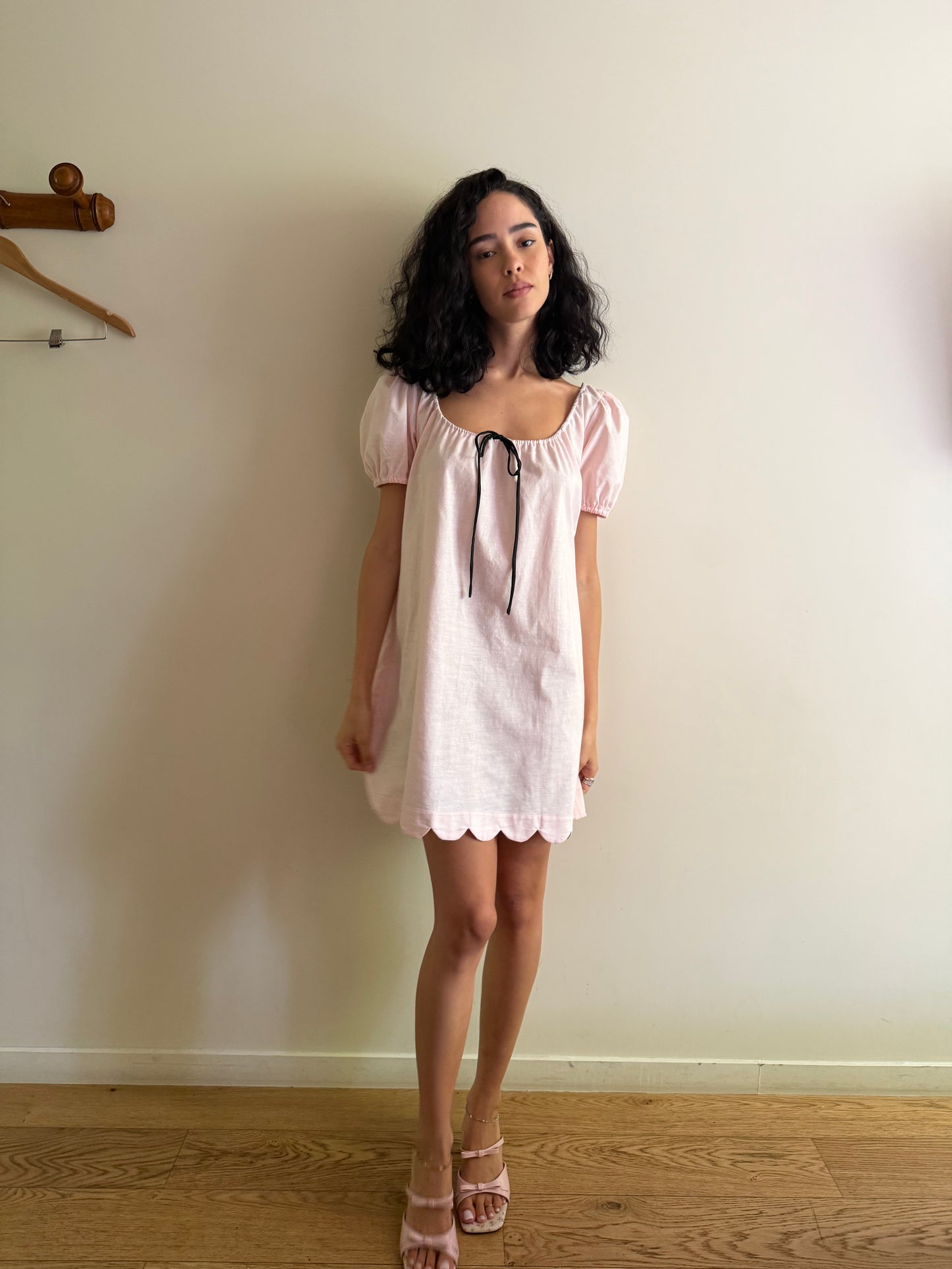 Hilma Dress | Rose Cotton Linen