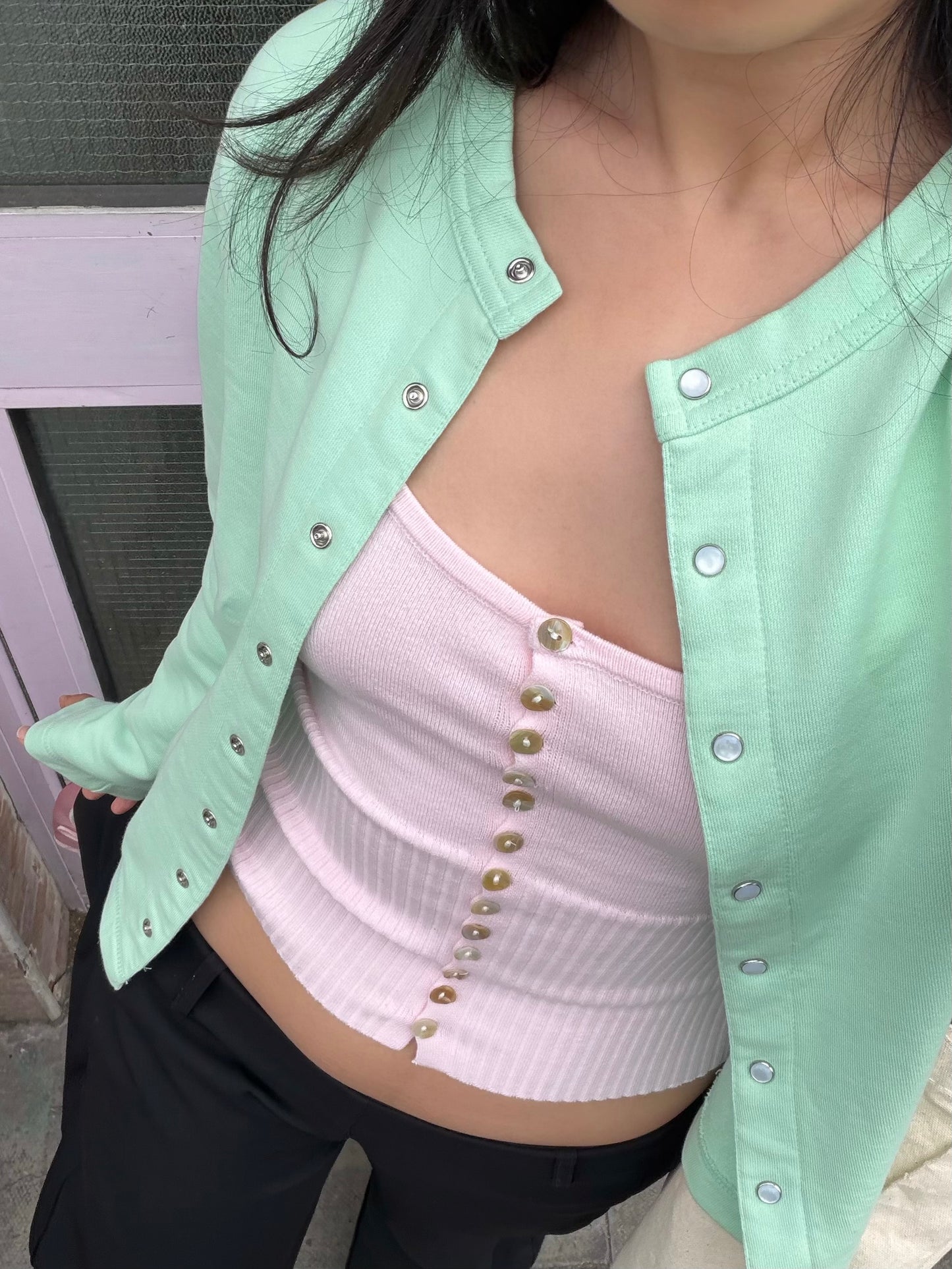 Lise Knit Top | Sakura Pink