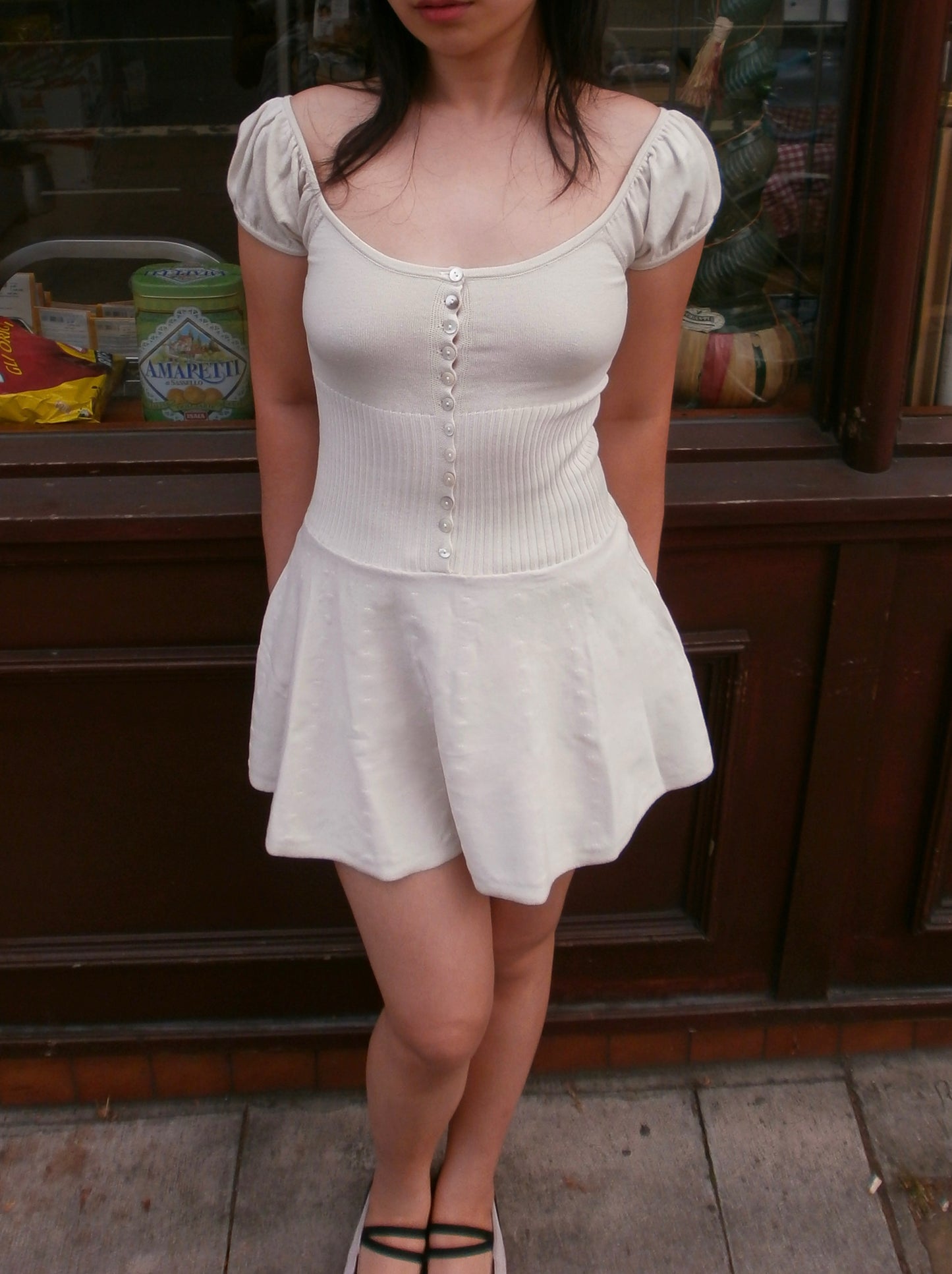 Lise Knit Mini Dress | Oatmeal